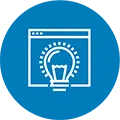Circle - IT Consulting Services IT Consulting Services Icon at a COUPLE of GURUS