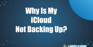 Why is my iCloud not backing up blog image